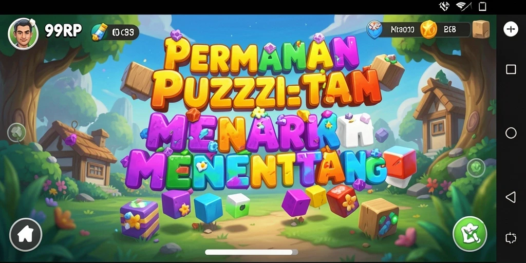 Tampilan gameplay menarik dari 99RP yang menantang.