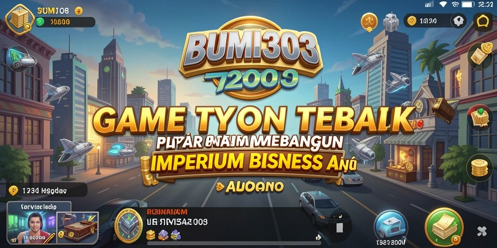 Screenshot BUMI303 yang menampilkan gameplay Tycoon yang seru.
