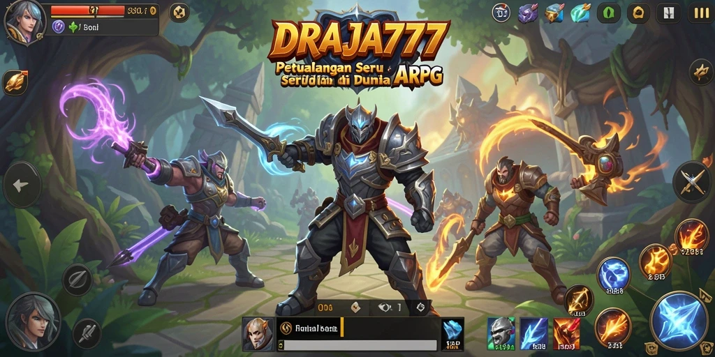 Tampilan screenshot gameplay yang menampilkan aksi seru dalam DRAJA777.