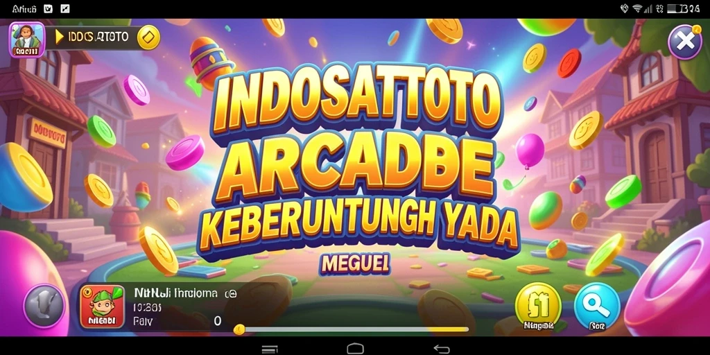 Tampilan gameplay INDOSATTOTO yang mendebarkan dan penuh warna.