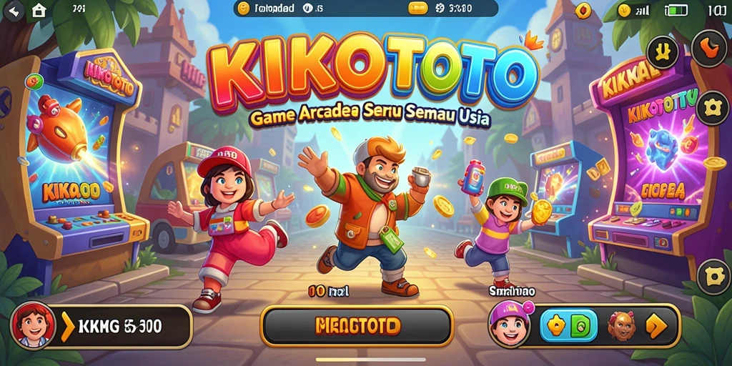 Tampilan gameplay seru dari KIKOTOTO yang menantang.