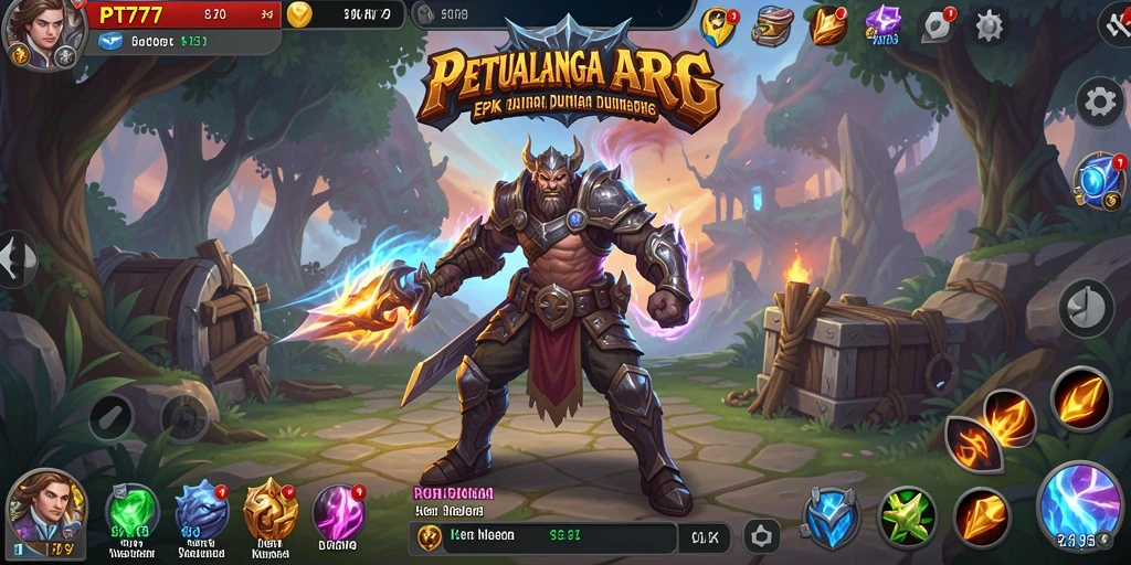 Tampilan gameplay PT777 yang menegangkan dan penuh aksi.